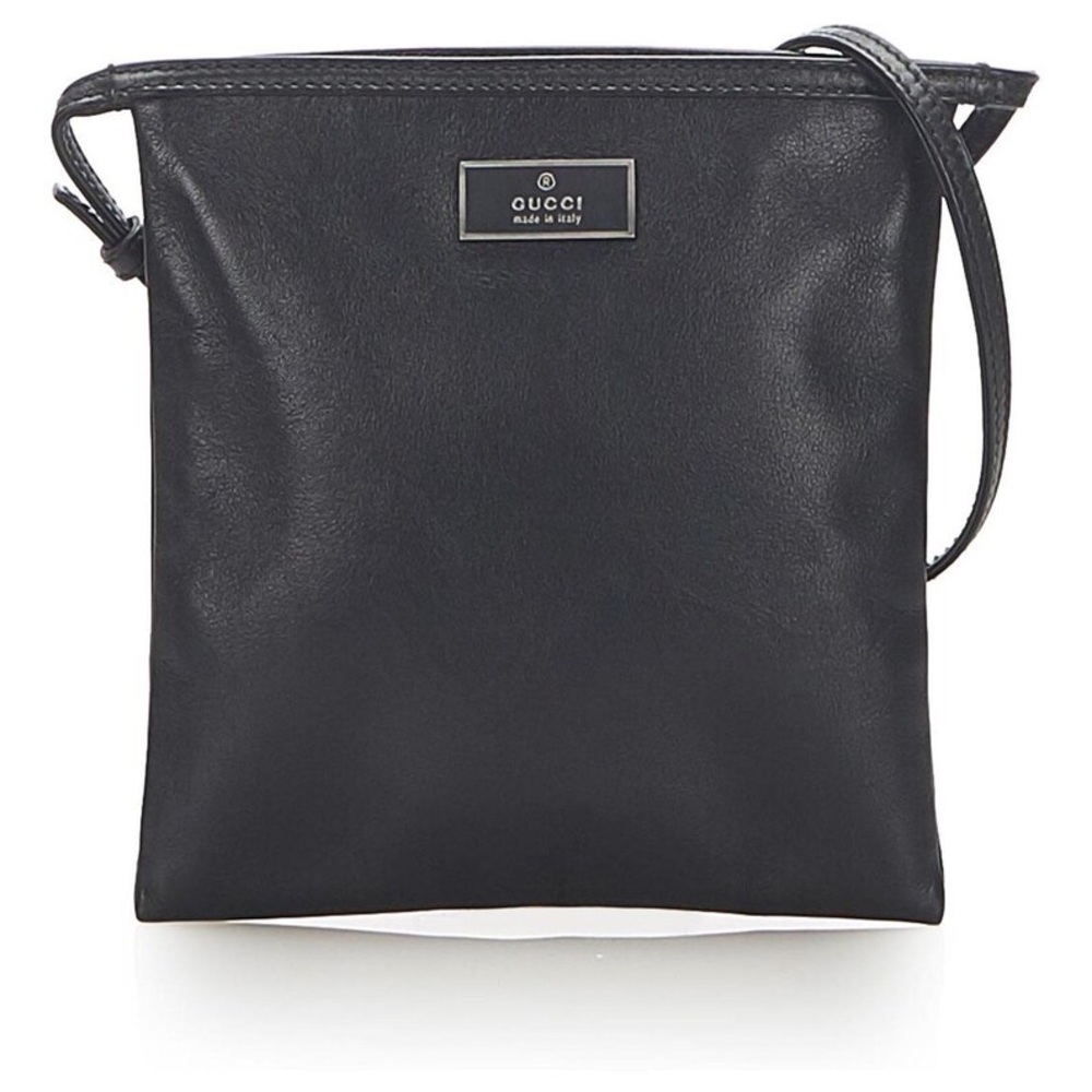 Gucci Minimalism Black Leather Mini Handheld Bag